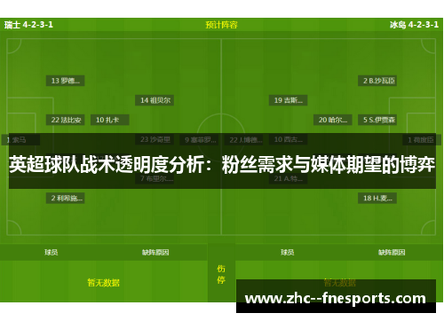 英超球队战术透明度分析：粉丝需求与媒体期望的博弈